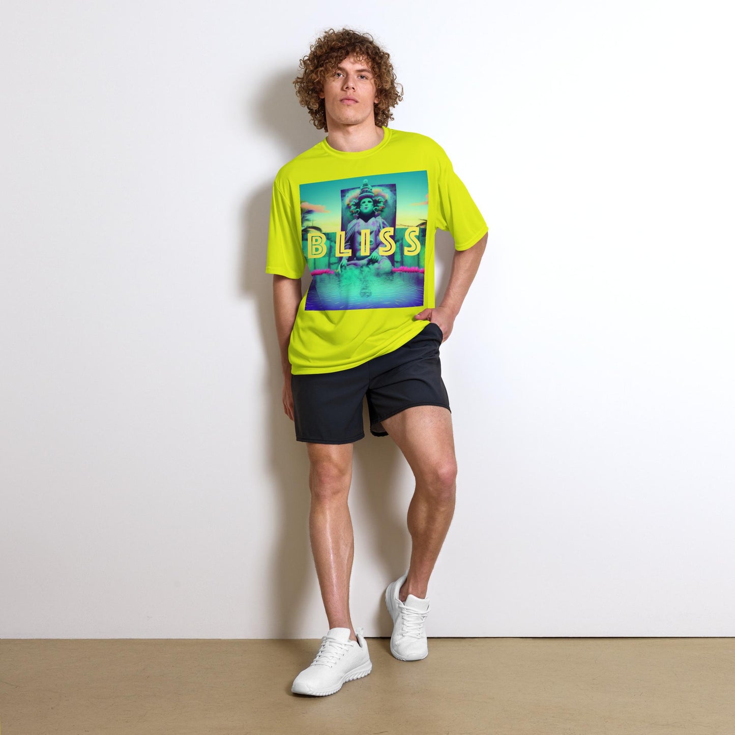 BlissDeity Unisex performance crew neck t-shirt
